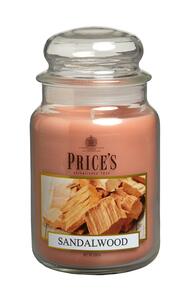 Prices Candles mirisna svijeća - Large Sandalwood