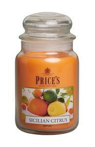 Prices Candles mirisna svijeća - Large Sicilian Citrus