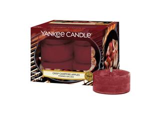Yankee Candle mirisna svijeća, Tea Lights 12/1, Crisp Campfire Apples