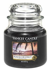 Yankee Candle mirisna svijeća, Medium, Black Coconut