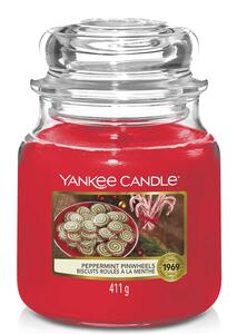 Yankee Candle mirisna svijeća, Medium, Peppermint Pinwheels