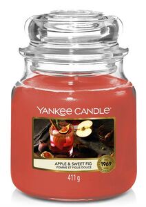 Yankee Candle mirisna svijeća, Medium, Apple & Sweet Fig
