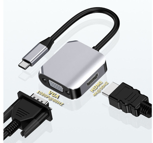 Asonic adapter USB C na VGA/HDMI