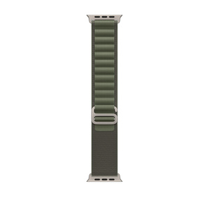 Apple Watch 49mm Band Green Alpine Loop small