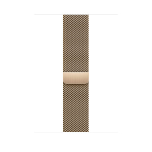Apple Watch 45mm Band Gold Milanese Loop
