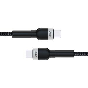 MS kabel USB-C -> USB-C, 2m, crni