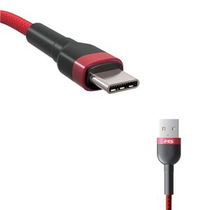 MS kabel USB-A 2.0 -> USB-C, 2m, crveni