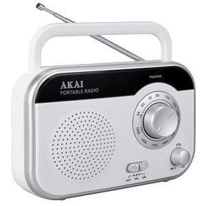 Akai prijenosni radio PR003A-410, bijeli