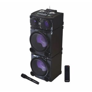Manta karaoke SPK5520, 100W, modularne, FM, BT, USB, SD, daljinski, bežični mikrofon