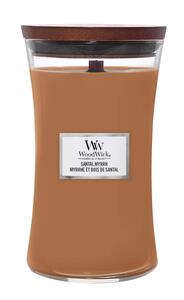 WoodWick mirisna svijeća, Classic, Large, Santal Myrrh