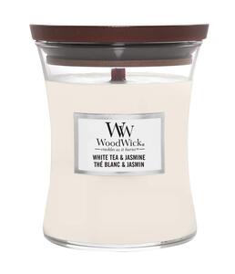 WoodWick mirisna svijeća, Classic, Mini, White Tea & Jasmine