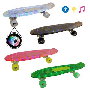 Skateboard 3u1 bluetooth, muzika, LED, SORTO ARTIKL