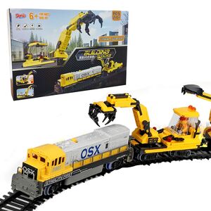 Vlak set slagalica od kocki, 210/1