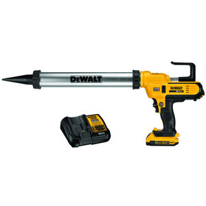 DEWALT akumulatorski pištolj za brtvljenje 18 V, 2,0Ah, 600 Ml - DCE580D1