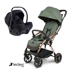 Leclerc Baby Influencer XL dječja kolica, Army Green 2u1 B
