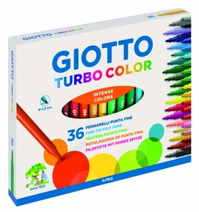 Flomasteri, Giotto Turbo color, 36/1