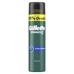 Gillette MACH3 gel za brijanje, Extra comfort, 240 ml