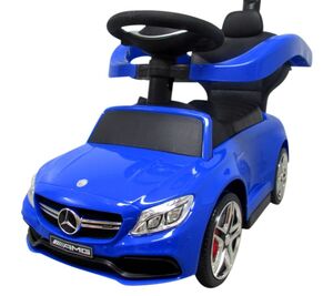 Dječji Mercedes AMG auto-guralica, 2u1, plava