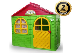 Jamara dječja kućica Little Home, 130 × 78 × 120 cm, zelena