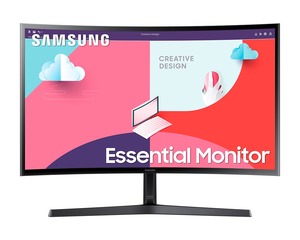 Samsung monitor LS27C366EAUXEN, VA, FHD, 75Hz, 4ms, HDMI, zakrivljeni