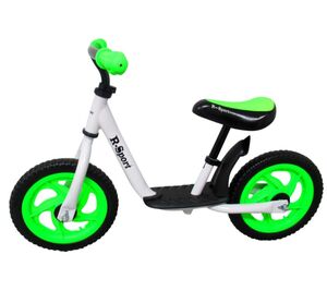 Bicikl bez pedala R5, bijelo-zeleni