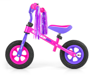 Milly Mally dječji bicikl bez pedala Dragon Air, rozi