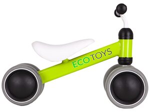 Dječji mini bicikl EcoToys, zeleni