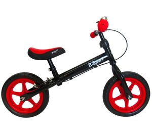 Bicikl bez pedala R4, crno-crveni