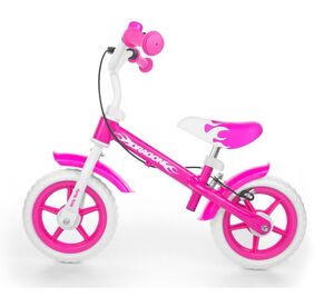 Milly Mally bicikl guralica Dragon s kočnicom, rozi