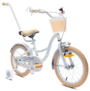 Dječji bicikl guralica Flower 16", bijeli
