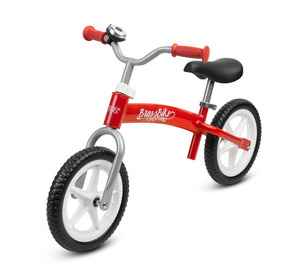 Dječji bicikl bez pedala Brass, crveni