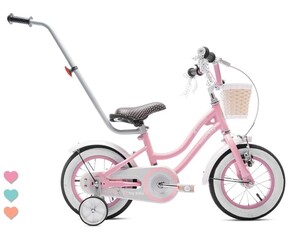 Dječji bicikl guralica Heart 12", rozi