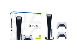 PlayStation 5 C + dodatni Dualsense Wireless kontroler White
