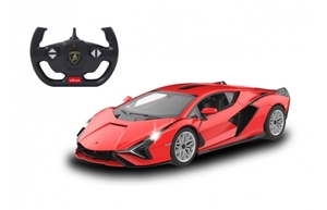 Jamara auto na daljinsko upravljanje Delux Lamborghini Sián FKP 37, 1:14, crveni