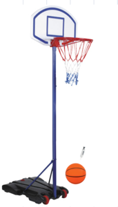 LEGONI Home Star samostojeći košarkarski koš, 205 cm s loptom i pumpom