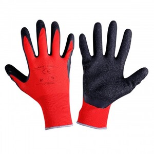 PROFIX rukavice, latex, crno-crvene, XL, 10 L211210K