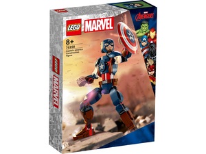 LEGO Figura Captaina Americe za slaganje 76258