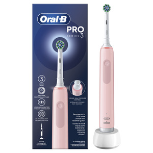 Oral-B električna četkica Pro Series 3 Cross Action, Pink