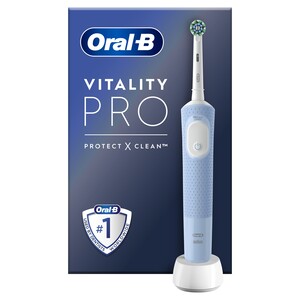 Oral-B električna četkica Vitality Pro, Vapor Blue + pasta za zube