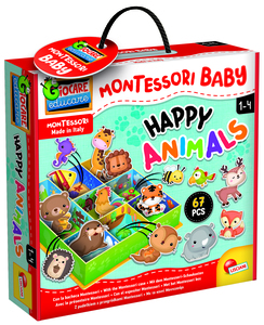 Lisciani Montessori Baby životinje i staništa igra grupiranja i sortiranja