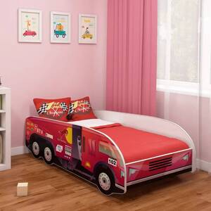 Dječji krevet Acma Truck Dakar Crvena, 180x80 cm