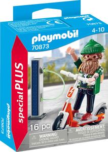 Playmobil Čovjek s e-scooterom 70873