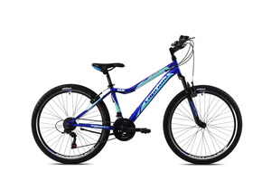 CAPRIOLO bicikl DIAVOLO DX FS 26"/18HT plavo/tirkizni,  15"