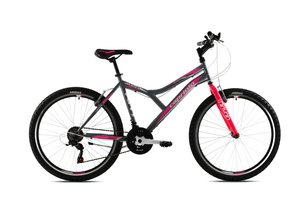CAPRIOLO bicikl MTB DIAVOLO 600/18HT, sivo/rozi
