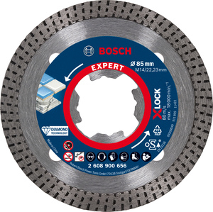 BOSCH Dijamantne rezne ploče EXPERT HardCeramic X-LOCK