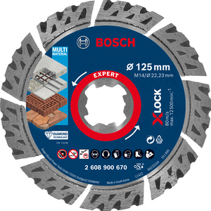 BOSCH Dijamantne rezne ploče EXPERT MultiMaterial X-LOCK