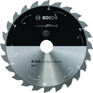 BOSCH Listovi kružne pile za drvo Standard for Wood za akumulatorske preklopne pile