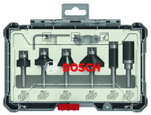 BOSCH 6-dijelni setovi glodala za porubljivanje