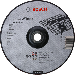 BOSCH Rezne ploče Expert for Inox Rapido s udubljenim središtem