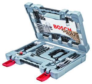 BOSCH 76-dijelni set svrdla i bitova izvijača Premium X-Line